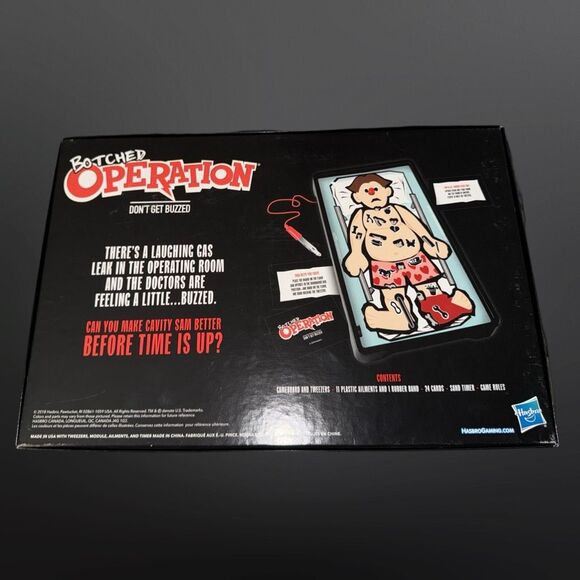 NEW Botched Operation Board Game for Adults Electronic Parody Game Open Box - Picture 6 of 7